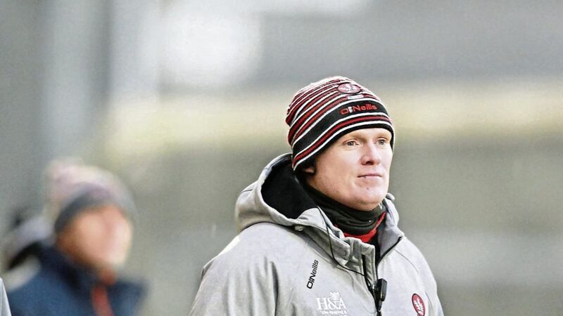 Derry manager Damian McErlain believes his defence improved yesterday even though they lost by seven points to Longford 