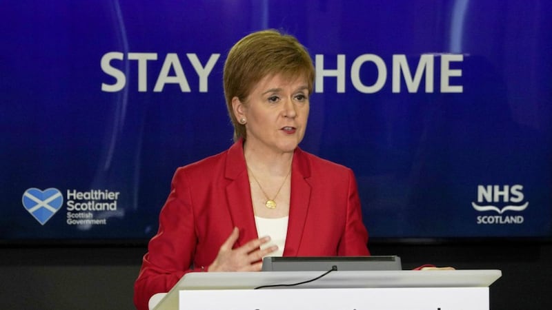 Scotland's First Minister Nicola Sturgeon said some areas may face stricter measures than those currently in force in the central belt, where licensed hospitality venues have been temporarily closed