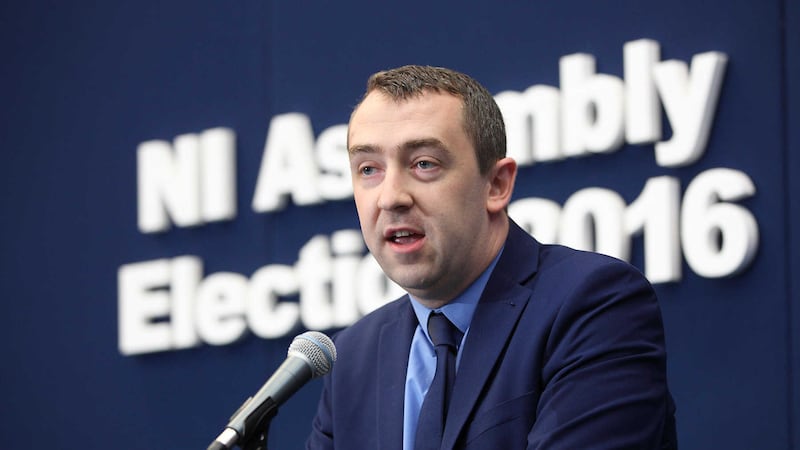 Sinn Fein's Daithi McKay&nbsp;Daith&iacute;&nbsp;McKay has resigned as North Antrim assembly member and has been suspended by the party