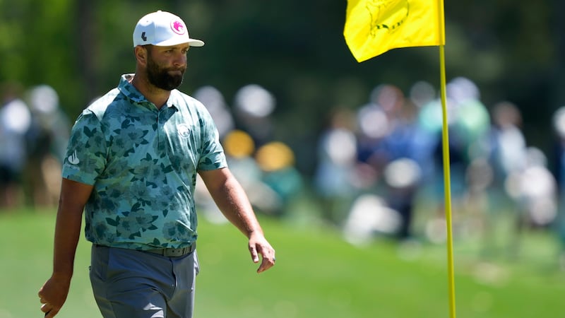 Defending champion Jon Rahm remained well down the leaderboard after a third round of 72 at the Masters (Matt Slocum/AP)
