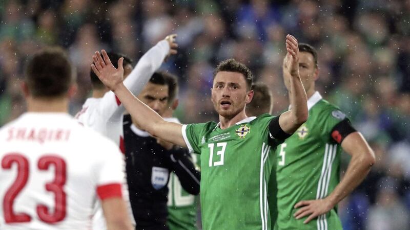 Corry Evans scored for Northern Ireland last night, but they still lost again, at home to Austria.
