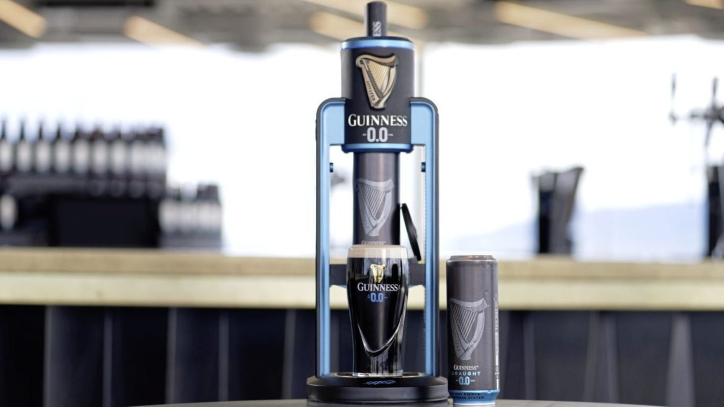 Guinness 0.0 will appear in some pubs around the north from mid-July.