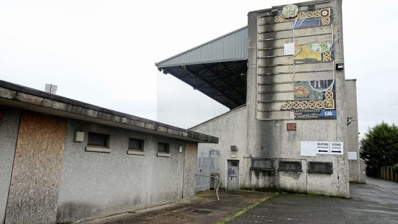 The dilapidated Casement Park site in west Belfast as it looks today. Picture: Mal McCann 