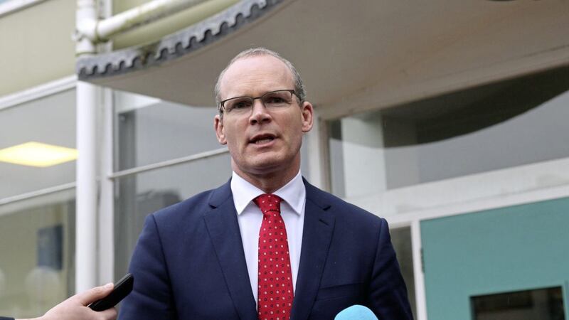 Simon Coveney said the Good Friday Agreement had been endorsed on both sides of the border. Picture by Stephen Davison/Pacemaker Press 