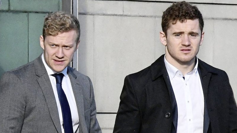 The issue of consent was central to the case involving former Ulster Rugby players Stuart Olding (left) and Paddy Jackson (right) who were cleared of rape. Picture by Alan Lewis- PhotopressBelfast.co.uk 