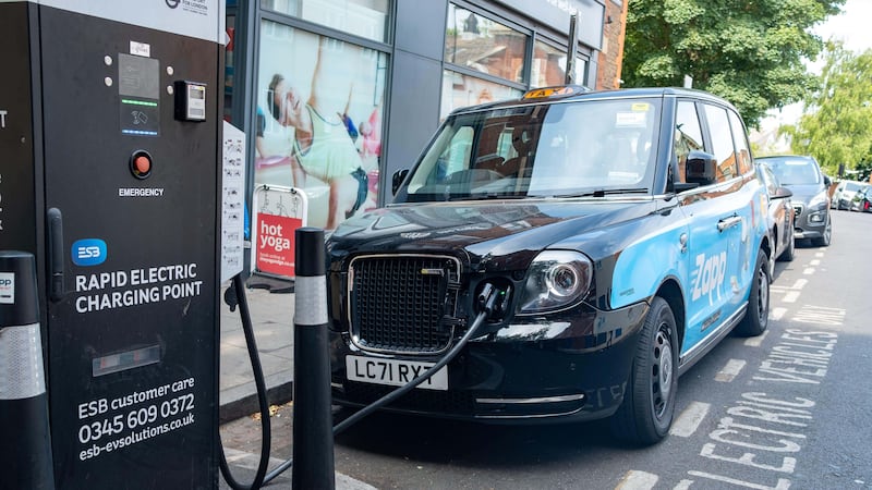 More than half of London’s black cabs are zero emission capable, new figures show (Alamy/PA)