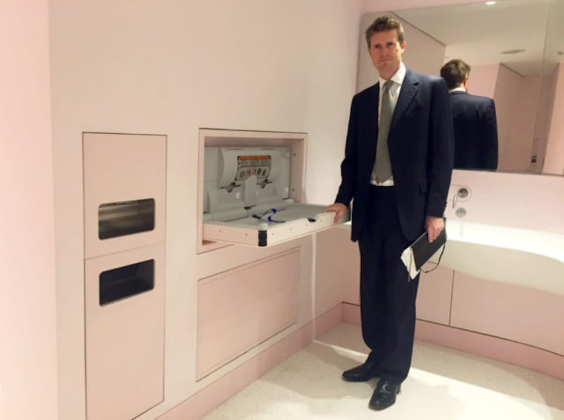 Victoria And Albert Museum unveils pink men’s loos