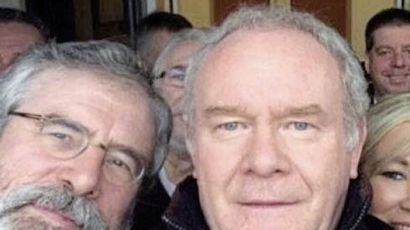 Gerry Adams and the late Martin McGuinness both openly discussed the strength of their Catholic faith 
