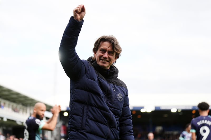 Brentford manager Thomas Frank was delighted