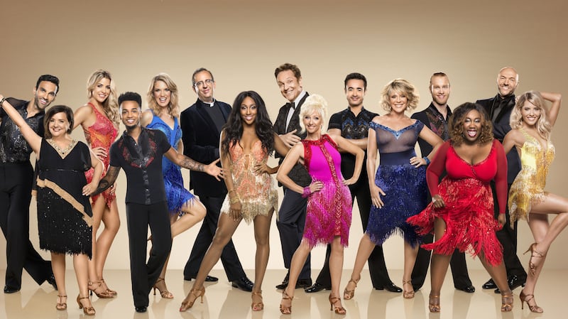 The full line-up of celebrities for Strictly (BBC/Ray Burmiston)
