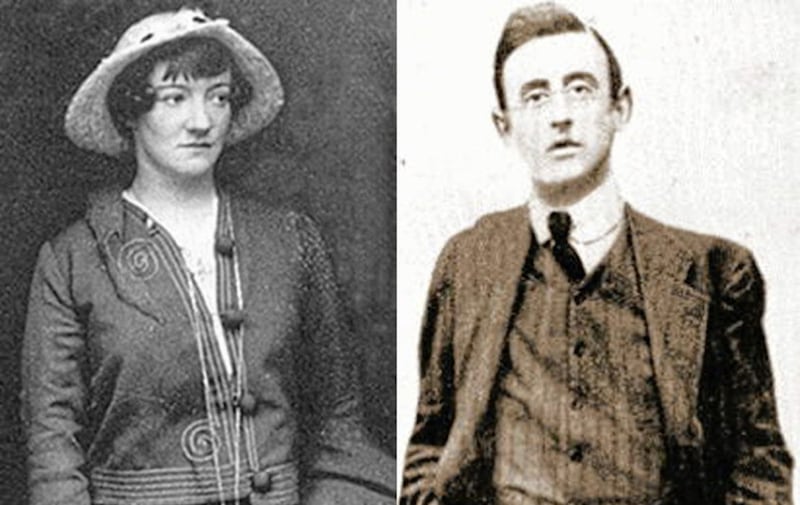 Grace Gifford and Joseph Plunkett were married in Kilmainham jail in Dublin shortly before his execution for his part in the 1916 Rising 