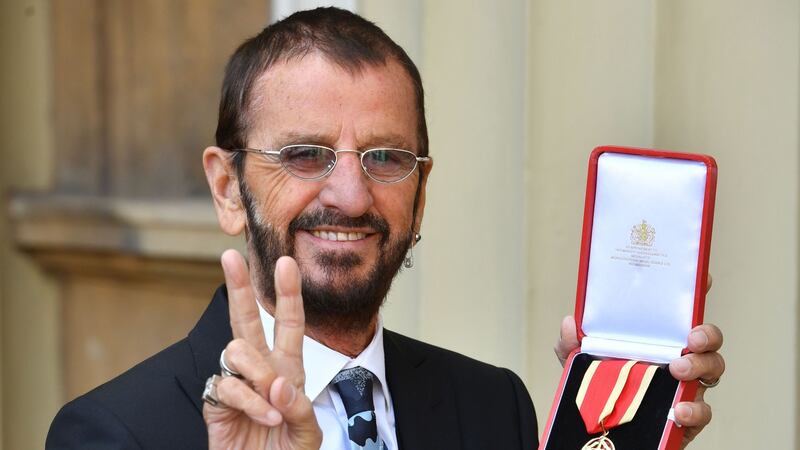 Ringo Starr said the honour had come as a complete surprise.
