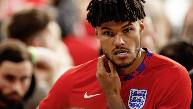 Tyrone Mings, pictured immediately after England lost to Italy at the Euro 2020 final, took home secretary Priti Patel to task after the defeat triggered a wave of racist abuse. Picture by John Sibley/Pool Photo via AP 