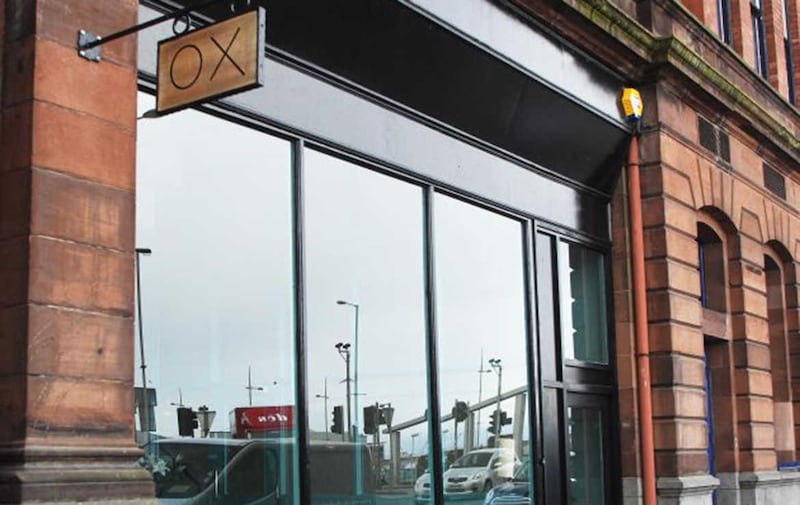 Ox restaurant on Oxford Street in Belfast<br />&nbsp;