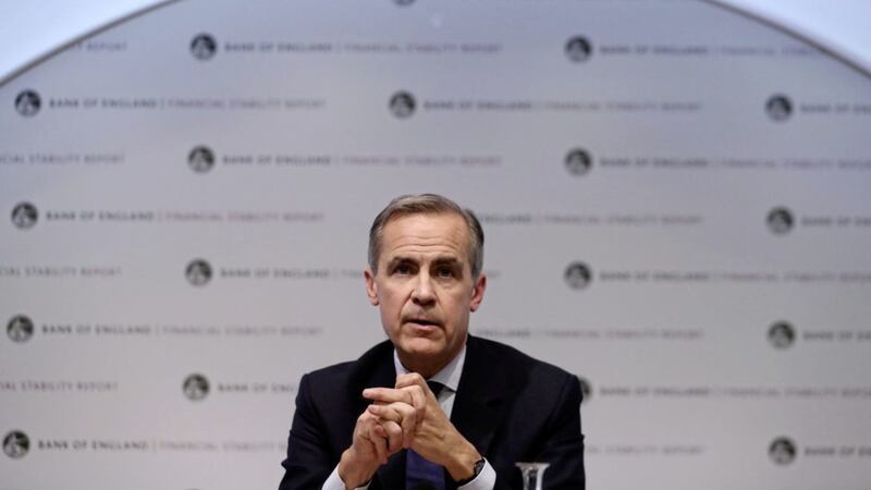 Governor of the Bank of England Mark Carney during the Bank&#39;s financial stability report in London Picture by Daniel Leal-Olivas/PA 