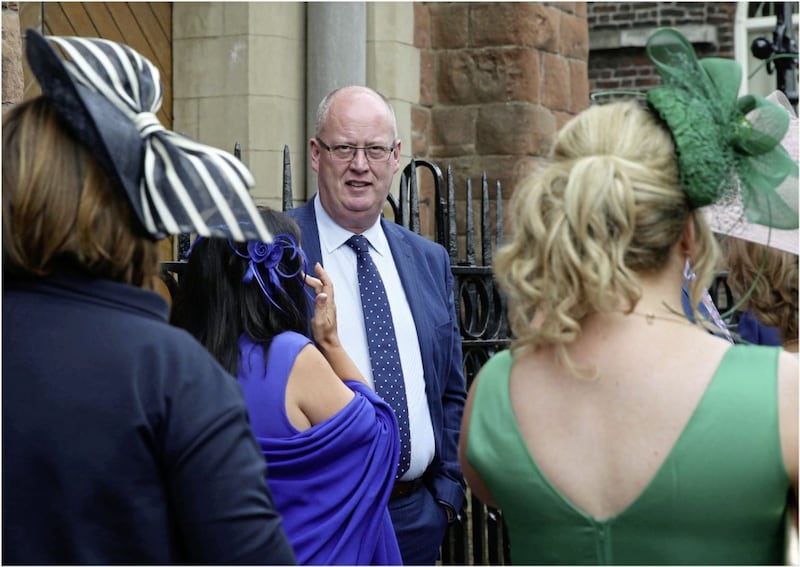 Guests at the wedding of Ryan Feeney and Caroline McNeill included PSNI chief constable George Hamilton 