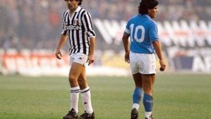 Diego Maradona win two Serie A titles with Napoli&nbsp;&nbsp;