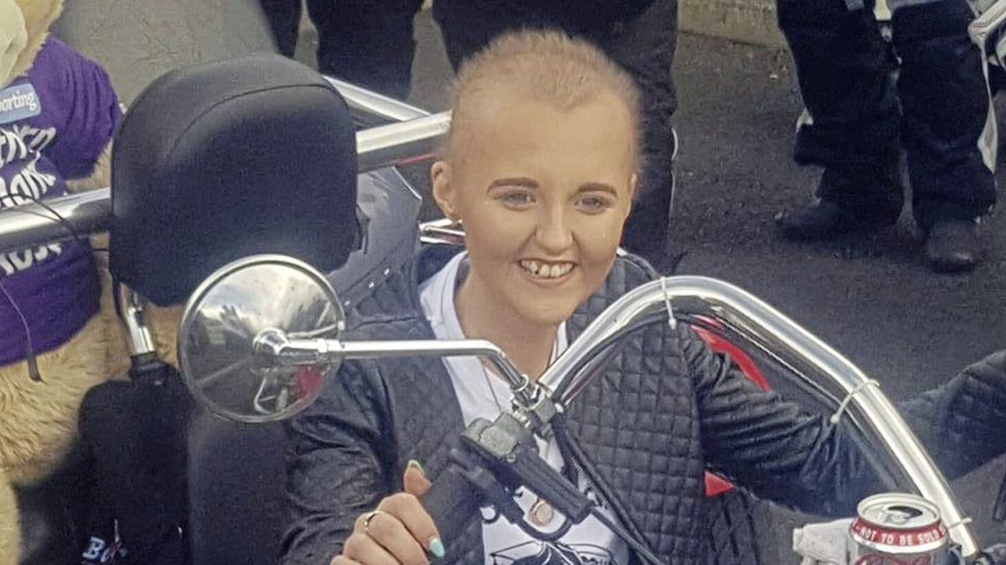 North west bikers took motorbike enthusiast Alexandra Johnston on a surprise trip in 2016 