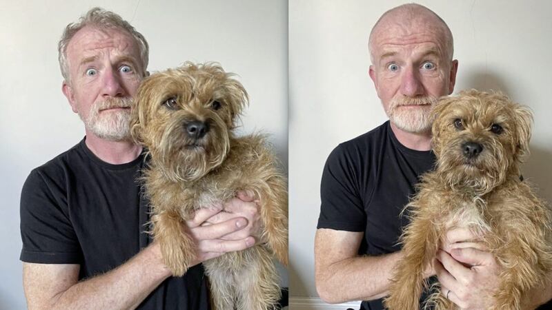 Before and after &ndash; Having had enough of middle-aged curls, I gave my wife a simple choice: either she let me cut my hair or I shaved her dog. She folded 