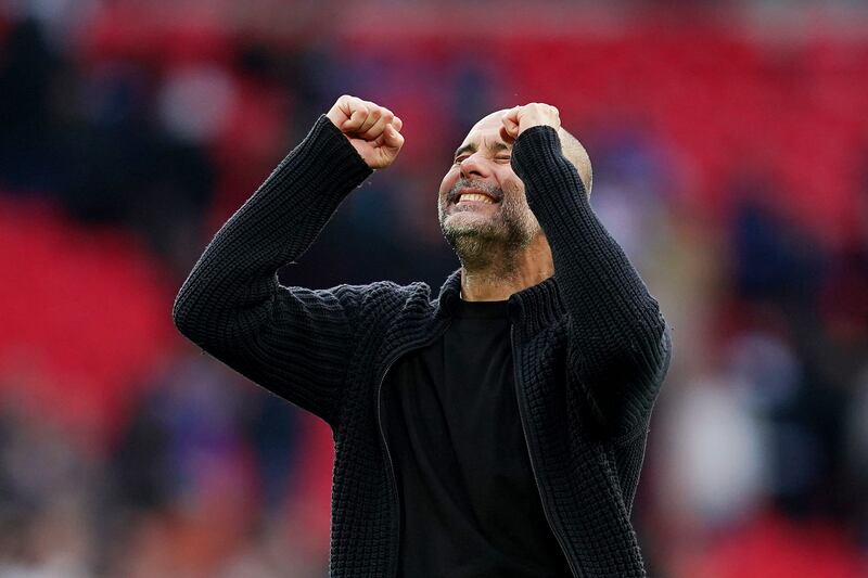 Pep Guardiola marked his 300th Premier League game with yet another win