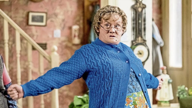 Mrs Brown&#39;s Boys was one of the viewed shows of Christmas Day this year. Picture by Alan Peebles/ BBC 