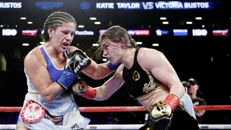 IBF and WBA World Female Lightweight champion Katie Taylor 