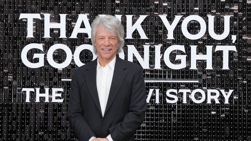Jon Bon Jovi attends the UK premiere of Disney+ series Thank You, Goodnight: The Bon Jovi Story in London