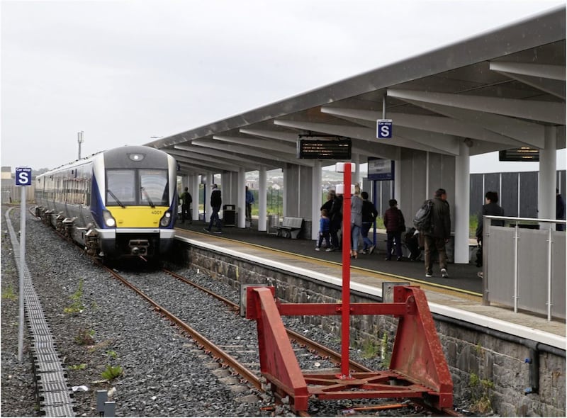 A &pound;5.6 million refurbishment of Portrush train station was completed earlier this month. Picture by Hugh Russell 