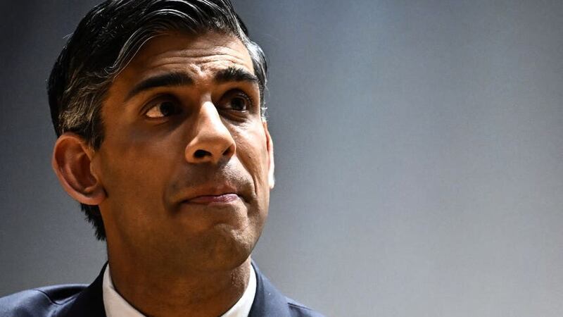 Rishi Sunak insisted he has not let Suella Braverman “off the hook” after clearing her of breaching the ministerial code without an investigation (PA)