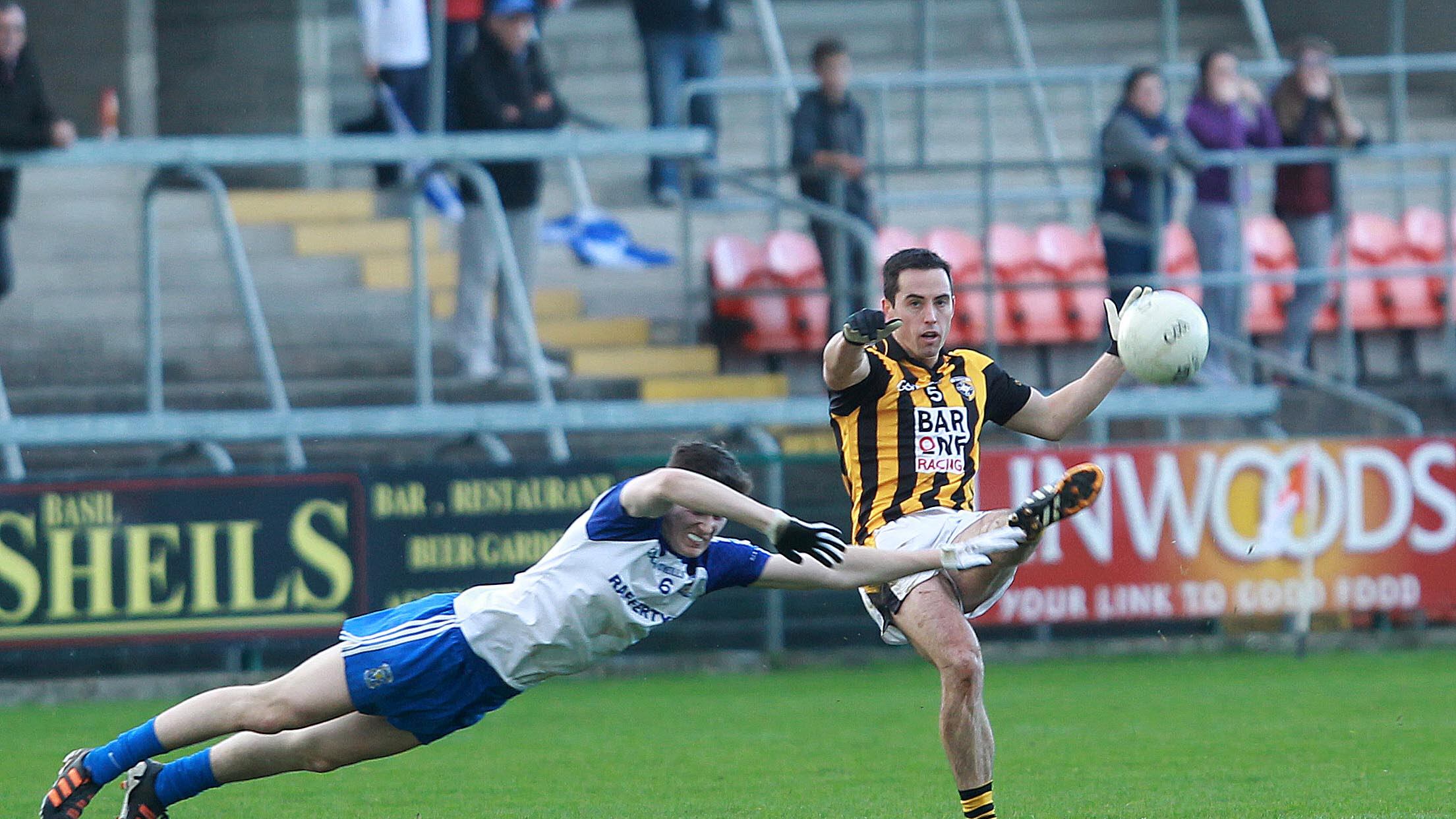 Aaron Kernan was on target for Crossmaglen during their win over Killeavy 