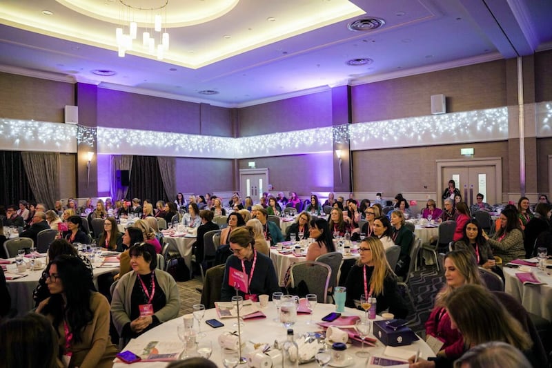 Around 500 delegates gathered in the Crowne Plaza in Belfast on Friday for the IoD&#39;s first in person Women&#39;s Leadership Conference since 2020. 