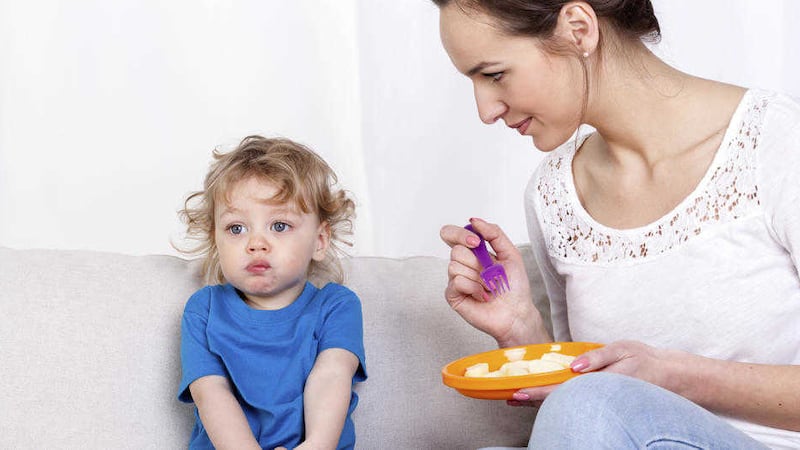 It is possible that a mother&#39;s anxiety is linked to her child&#39;s fussy eating but there may be other factors involved 