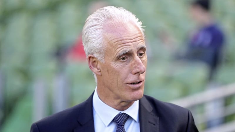 Republic of Ireland manager Mick McCarthy before the UEFA Euro 2020 Qualifying, Group D match at the Aviva Stadium, Dublin. 