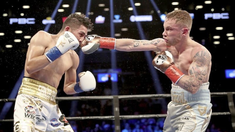 Carl Frampton would love a trilogy fight with Leo Santa Cruz this year, while Welshman Lee Selby is another potential opponent 