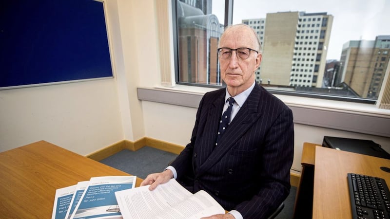 More than a year after Sir John Gillen delivered 253 recommendations the Department of Justice has acknowledged just 11 per cent have been introduced 