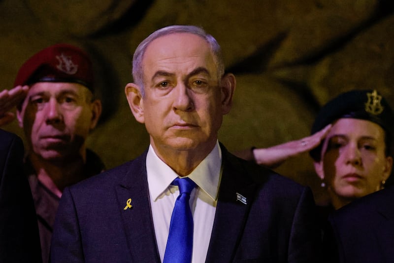 Israeli Prime Minister Benjamin Netanyahu (Amir Cohen/Pool Photo via AP)