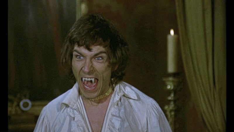 Robert Tayman as the evil Count Mitterhaus in Vampire Circus 