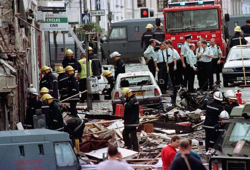 The Omagh bomb killed 29 people – including a woman pregnant with twins (Paul McErlane/PA)