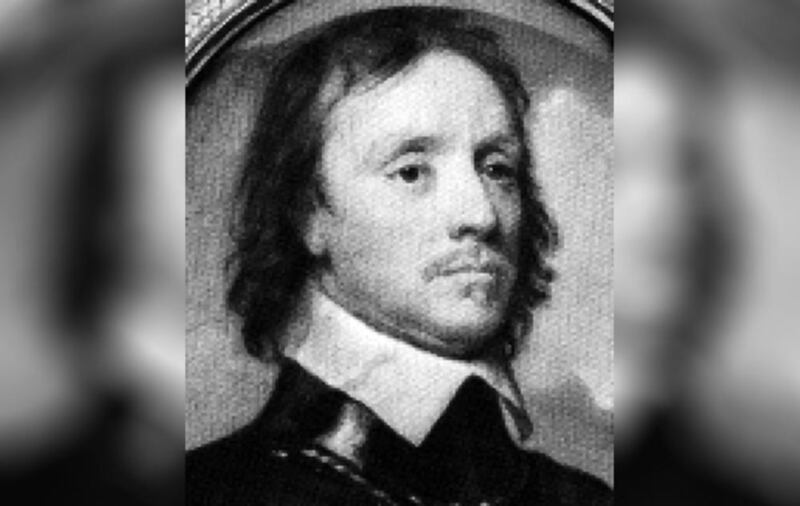 One of the greatest 'villains' in Irish history, Oliver Cromwell