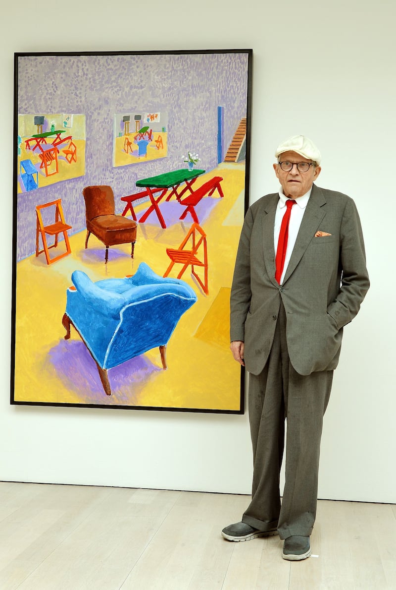 David Hockney in 2015 (John Stillwell/PA)