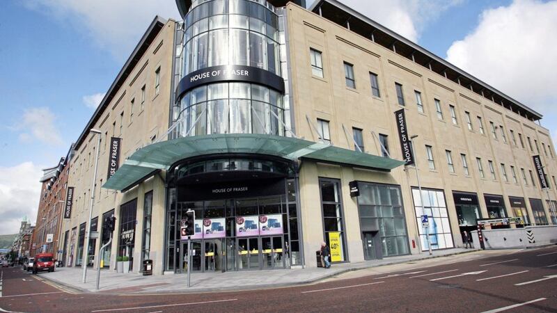 It remains unclear if House of Fraser at Belfast&#39;s Victoria Square is among those stores requesting a rent reduction from their landlords. Picture: Seamus Loughran 