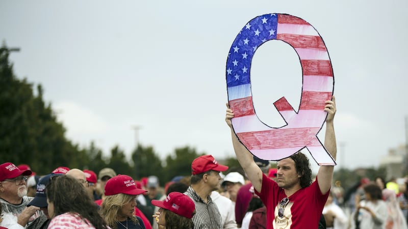 The QAnon conspiracy theory has become popular among many supporters of former US President Donald Trump.