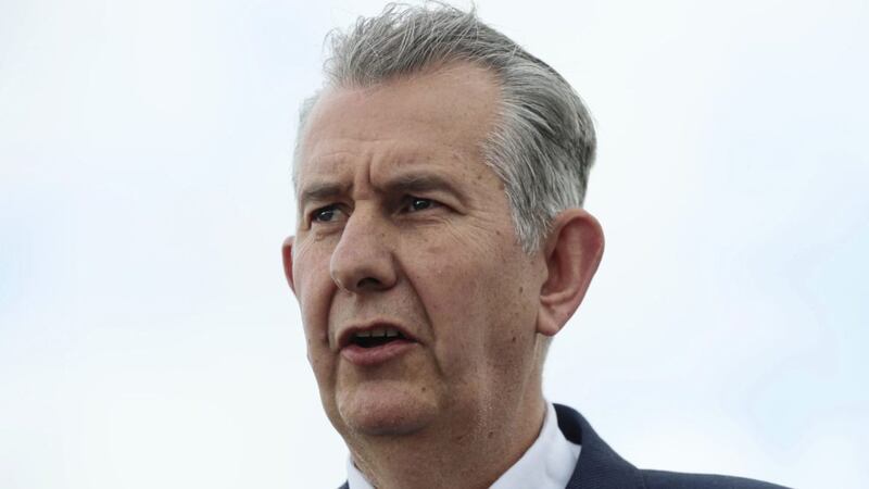 Newly elected DUP leader Edwin Poots at Stormont yesterday. Picture by Brian Lawless/PA Wire 