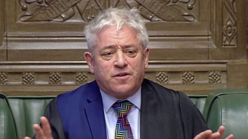 House of commons speaker John Bercow assured Mr McGinn that &quot;help is at hand&quot; 