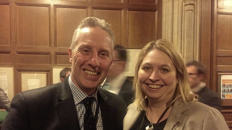 North Antrim MP Ian Paisley this week tweeted a photograph of him with new Secretary of State Karen Bradley 