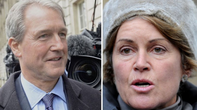 The wife of Conservative former secretary of state Owen Paterson has been found dead at their family home, the MP has said&nbsp;