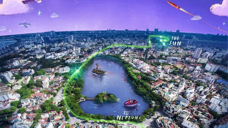 Our Place in Space in coming to Hanoi in Vietnam later in the year © Nerve Centre / Oliver Jeffers