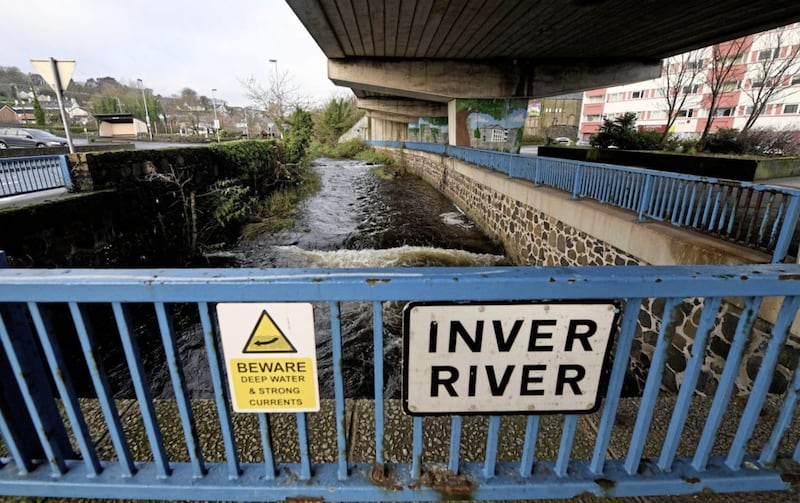 The Inver River in Larne, Co Antrim. Picture by Alan Lewis, Photopress 