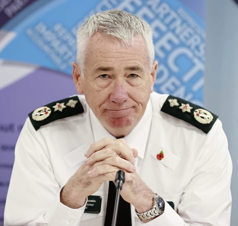 New PSNI chief constable Jon Boutcher faces considerable challenges as he takes up the role. PICTURE: LIAM MCBURNEY/PA WIRE 