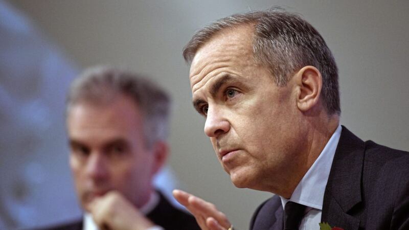 The Bank of England is set to keep interest unchanged next week. Pictured is governor of the Bank of England, Mark Carney 